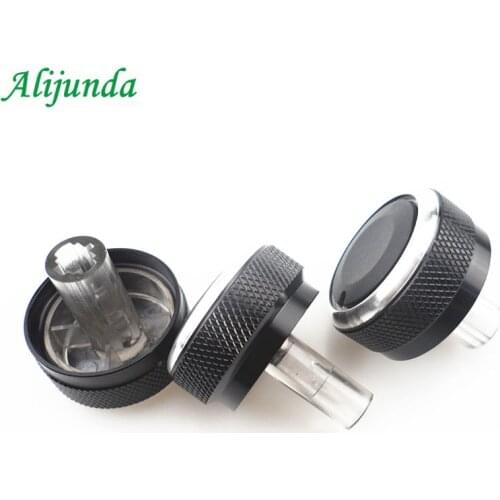Aluminum Alloy Handle Air Conditioner AC Handle Auto-Air Conditioner Heat Control Switch for Mazda 2