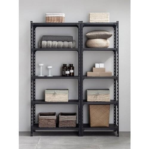 Height adjustable angle steel shelf storage rack strong load-bearing supermarket display rack healthy non-toxic multi-layer iron