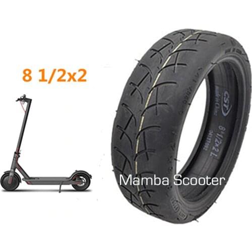 Upgraded Original Tires for Xiaomi Mijia M365 Electric Scooter Skateboard Tire Inner Tube Inflatable Tyre CST 8 1/2X2 Tube Sets