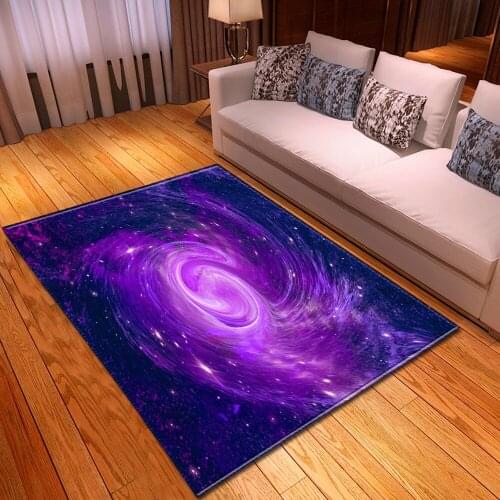 3D Cosmic Starry Sky Pattern Carpets For Living Room Bedroom Decor Large Rugs Home Floor Hallway Play Room Child/Kids Carpet Mat