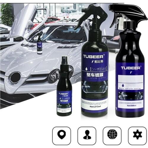 500ml Full Car Nano Coating Liquid Coating Spray Hydrophobic Wax Car Paint Care Coating Liquid Crystal Protective Film Dropship