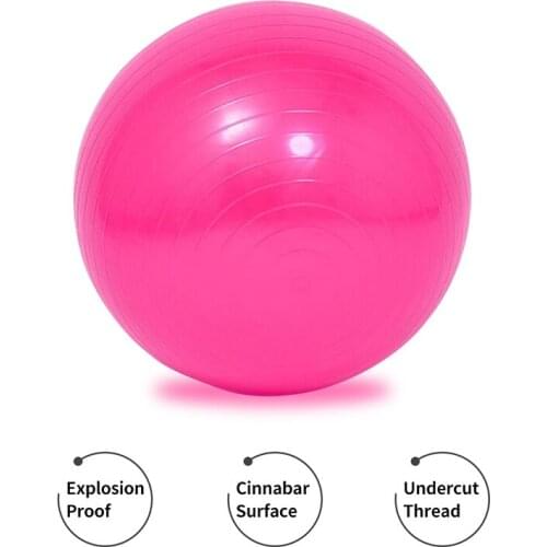 65cm Thick Yoga Balance Training Ball with Air Pump And Inflation Needle