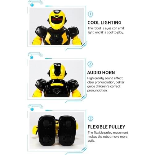 Remote Control Electric Intelligent Robocop Gesture Infrared Sensor Robot Q6PD