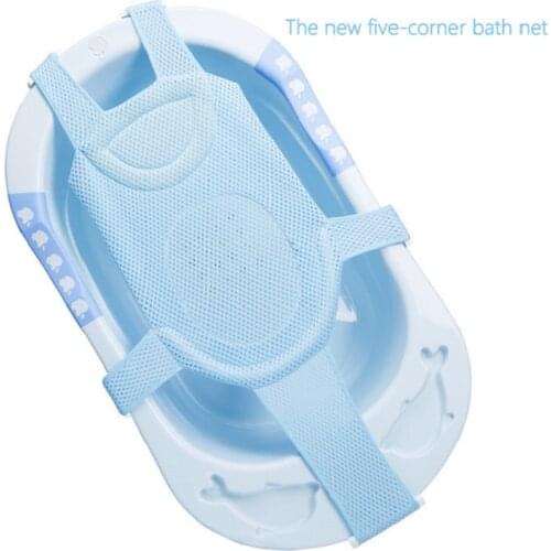 IMBABY Baby Bathtubs Pad Adjustable Safety Bathtub Pillow Seat For Babies Newborn Non-Slip Cushion Bathtub Shower Accessories