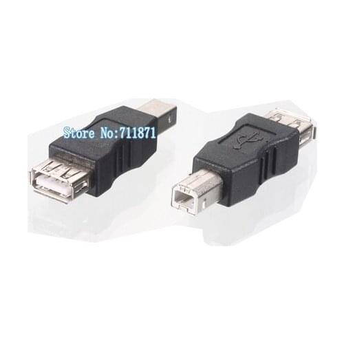 USB2 USB2.0 Printer Connector Adapter A Female to B Male USB2.0 Adapter B Male to A Female USB2.0 Connector