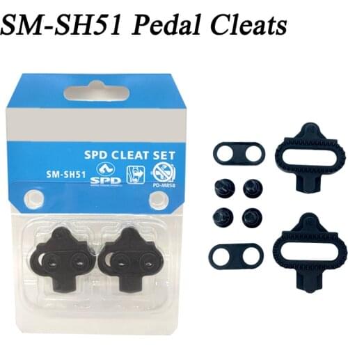 SPD SM SH51 Mountain Bike Pedal Cleat SPD SM-SH51 MTB Pedal Cleat Set Plates Bike New Original