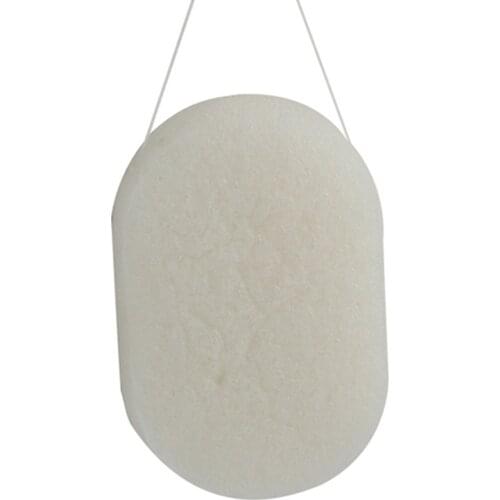 1pcs/lot 3 Colors Oval 100% Natural Konjac Facial & Body Sponge Facial Wash Cleaning Puff 103*67*28