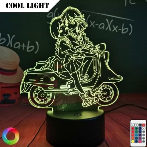 5V USB Ryuko Matoi Led Night Light for Bedroom Decor Gift Nightlight Anime 3d Lamp Ryuko Matoi Kill La Kill