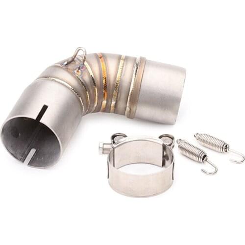 Motorcycle exhaust cb1000r link pipe mid pipe contact pipe for CB1000R silp on exhaust cb1000r muffler 2008 2009 2010-2016