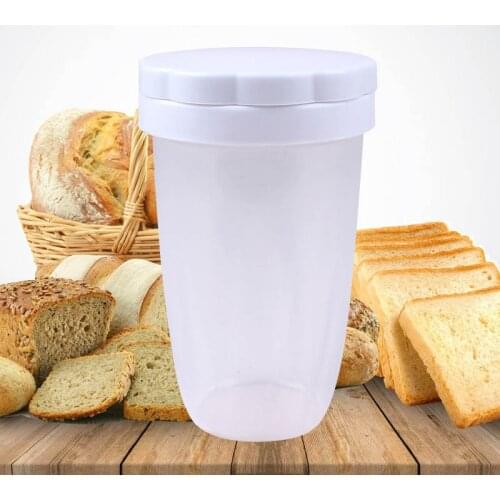 1Pcs Cocoa Powder Sifters PP/PA Flour Sieve White for Household Kitchen Tool DIY Baking Supplies Flour Shaker 200ML