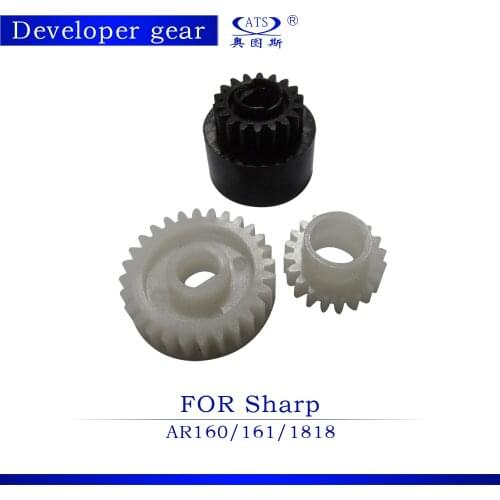 10pcs/set Copier Machine Part Developer Gear 160 161 1818 for AR160 AR161 AR1818 Developer Gear Photocopy Machine Parts