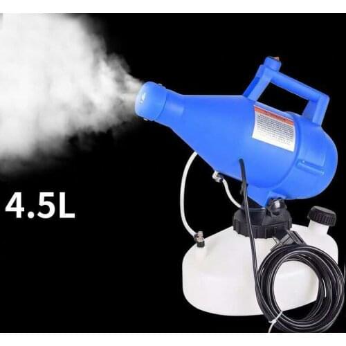 110V/220V Electric sprayer low volume Disinfection fog machine Portable atomizer 1400W Disinfection Machine 4.5L