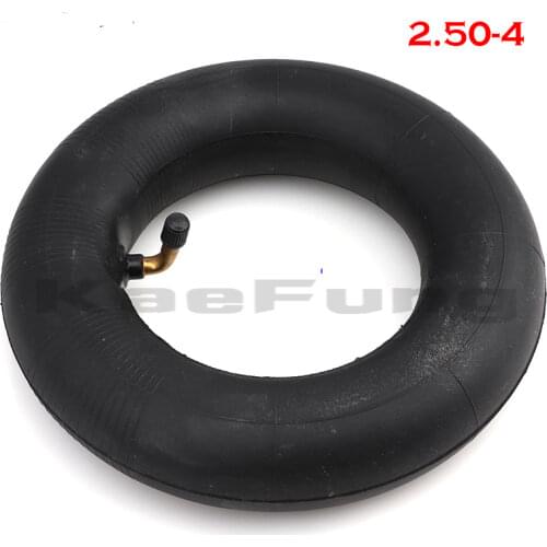 Motorcycle parts Inner Tube tyre 2.50-4 250-4 Tire metal valve For Gas & Electric Scooter Bike