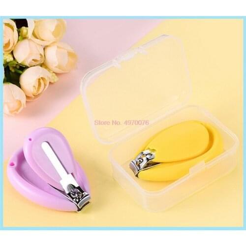DHL 200pcs Safe 0-10 Y Children Baby Nail Clipper Cute Infant Finger Trimmer Scissors Child Nailnippers Baby Nail Cutters