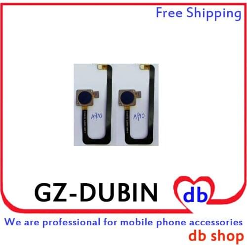 5PCS For ZTE Blade A910 Home Button Fingerprint Sensor Flex Cable Replacement Repair Parts