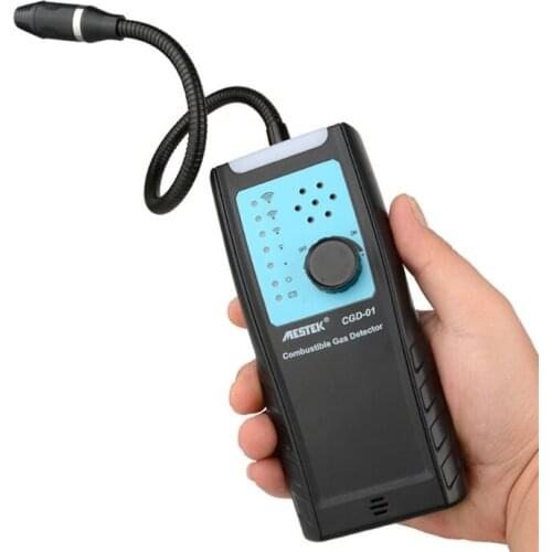 LCD Gas Analyzer Meter Automotive Combustible Gas Sensor Detector Air Quality Monitor Gas Leak Detector with Sound Alarm