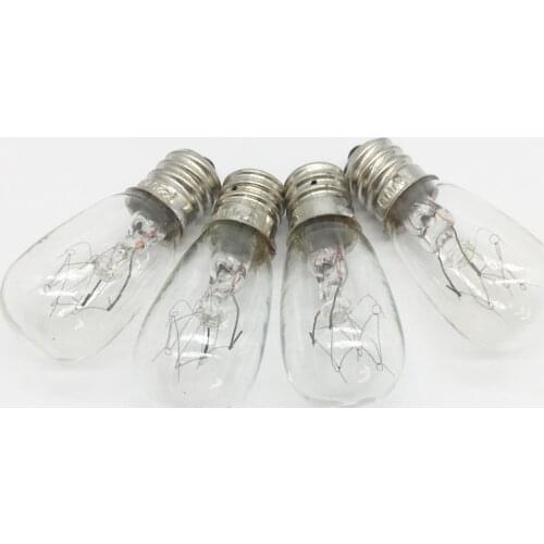 Household sewing machine parts Blubs1.5W /220V and 1.5w/240V Universal Screw on Sewing Machine Light Bulb