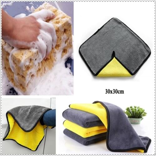 Car wash Washing Sponge Block Drying Towel FOR Ford Focus MK2 MK3 MK4 kuga Escape Fiesta Ecosport Mondeo Fusion