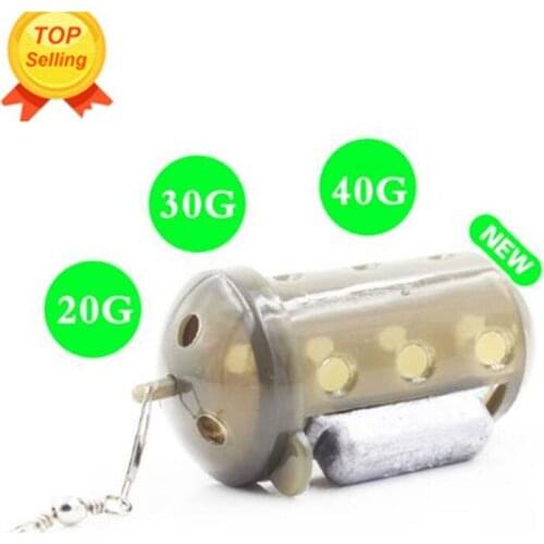 Carp Feeding Cage Fish Bait Cage Fish Feed Tool Outdoor Fishing Accessories 30g Bait Cage Fishing Supplies Equipment