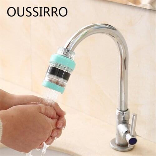 Kitchen Faucet Sprayer Nozzle Medical Stone Magnet Valve Health Care Tap Household Kitchen Water Rotatable Filter Diffuser Saver