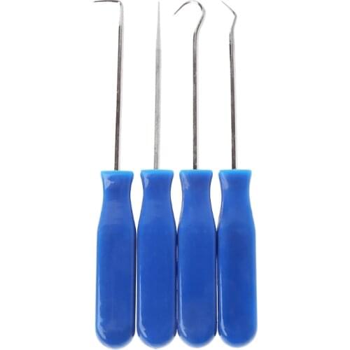 4Pcs Car Pick and Hook Set O Ring Oil Seal Gasket Puller Remover Craft Hand Tool Oyl