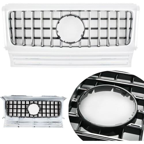 Car Front Grill Upper Grille For Mercedes Benz G-Class W463 GT G Wagon G550 G500 1990-2016
