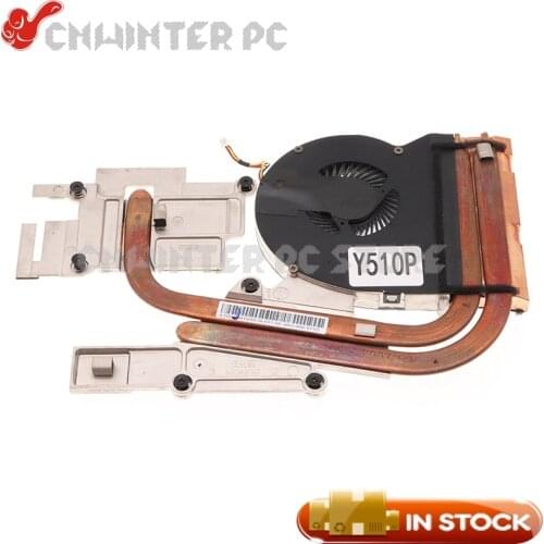 NOKOTION VIQY1 NM-A032 for lenovo Y510P laptop cooling heatsink with fan Assembly Radiator Cooler