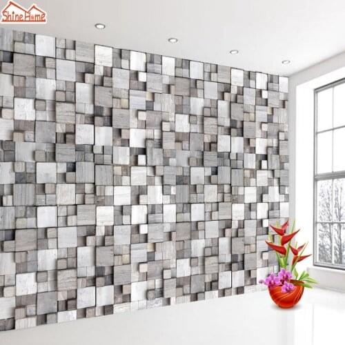Self adhesive Wallpaper Vinyl Waterproof Wall Covering Stickers for Bedroom Living Room Home TV Backdrop Rustic Brick Wallpapers