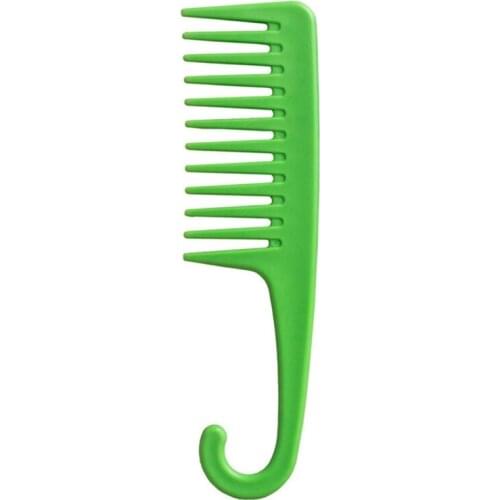 Wide Tooth Comb Detangling Hair Brush, Premium Care Handgrip Comb, Apply to For Curly, Wet, Dry, Thick Hair