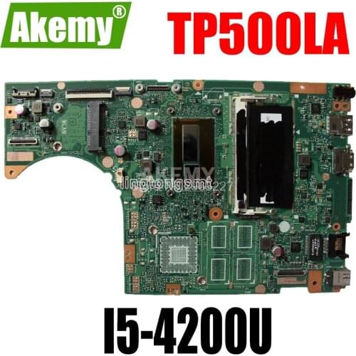 TP500LA Motherboard REV2.0 I5-4200U 4GB For Asus TP500L TP500LA TP500LN Laptop motherboard TP500LA Mainboard TP500LA Motherboard