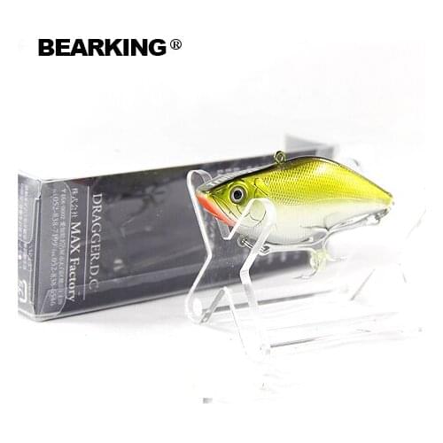 2017 excellent Bearking fishing lures, professional fishing tackle 70mm/13.8g vib, different colors 5pcs/lot free shipping