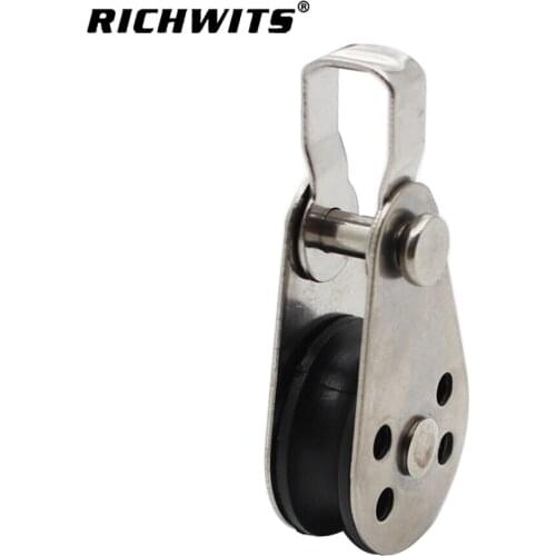 30pcs 316 stainless steel nylon pulley boat hardware accessories