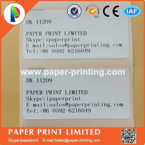 5 Rolls Brother DK-11209 Label Compatible 62*29mm for QL570 QL700 DK-1209 DK-11209 Thermal Adhesive Sticker