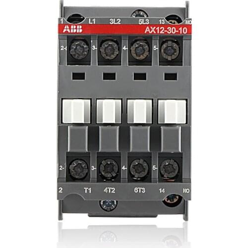 ABB AC contactor AX09-30-10 AX12-30-10 AX18-30-10AX25-30-10 110V24V9A12A18A25A Main contact3NOAuxiliary contact1NO