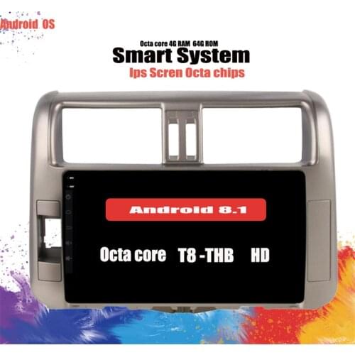 9" Android 10.0 8core Car DVD music Head Unit GPS Navi Multimedia with 6G For Toyota Prado 150 Land Cruiser 2010-2013 Carplay