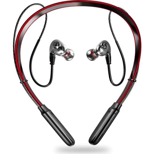 Newest Wireless Bluetooth V5.0 Earphone 3D Stereo Headset Neckband Sport Earbuds Bass in-Ear Headphones With Mic For All Phone