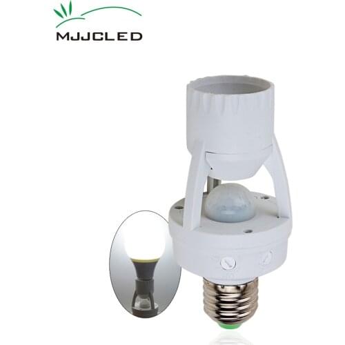 E27 Motion Sensor Light Control Timer Switch 110V 230V 220V E27 Base Lamp Holder IR Infrared Human Induction Sensor Motion