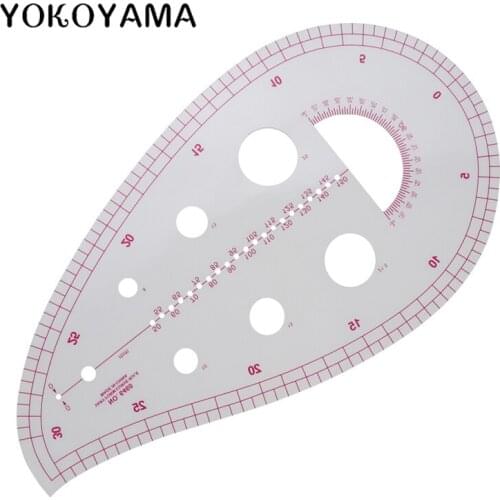 YOKOYAMA The Cage Cuff Ruler Sewing Tool Parts The Cage Cuff Ruler Sewing Machine Parts Variable Ruler Sewing Home DIY Parts