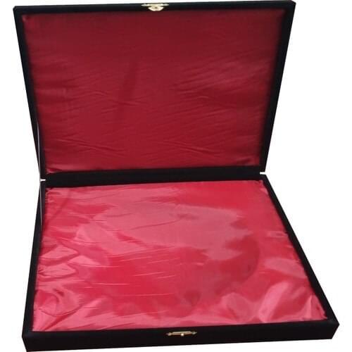 Nkk 45 Cm Black Intra- Red Velvet China Plate Box