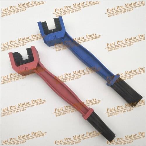 Motorcycle Chain Cleaner Plastic Bike Bicycle Moto Brush Cycling Clean Chain Cleaner Outdoor Scrubber Tool for Road MTB