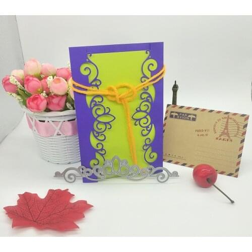 Wiredrawing single-sided lace crown, metal cutting die, paper jam products, DIY, scrapbook, decorative printed matter