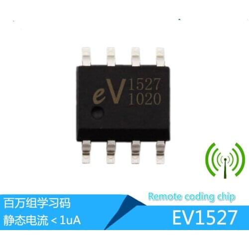 1000pcs Original spot EV1527 wireless coding chip, compatible with RT1527 2240 radio frequency remote controller