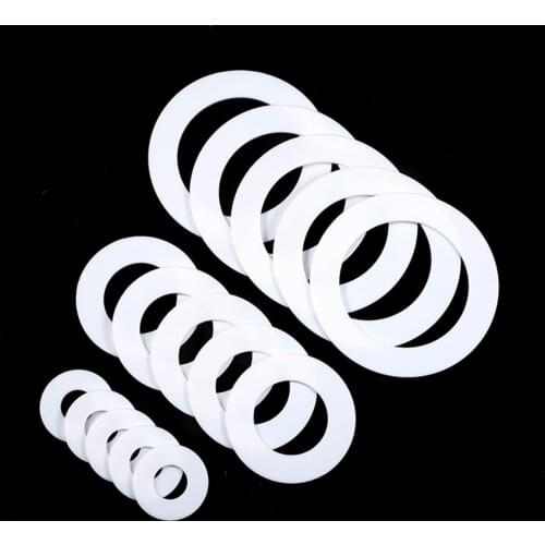 Lot2 Fit Flange Size 1/2" To 8" PTFE Sealing Washer Flat GaskeT for Weld On Slip On Flange