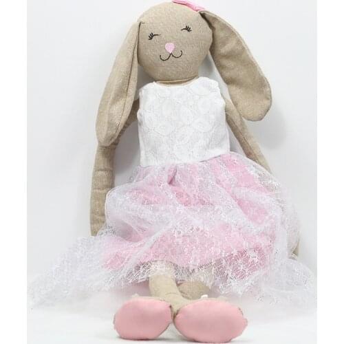 Plush Toy 20 cm Rabbit Plush Doll Pink Skirt Easter Bunny Doll Cute Animal Doll Kawaii Stuffed Doll Cute Animal Plush Toy
