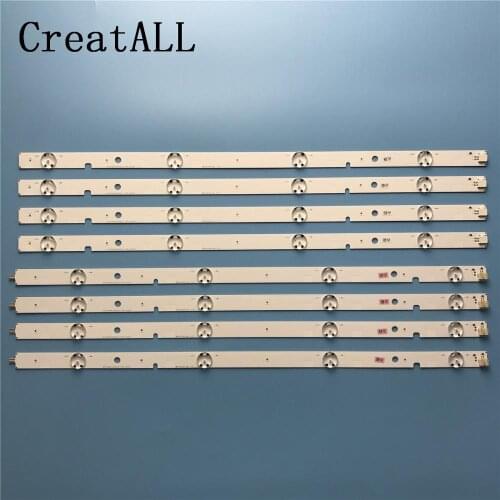 LED Backlight strip 8 lamp for Toshiba 47" TV SVT470A53_REV05_L-TYPE R-TYPE 47L6353DB 47L6453DB LC480DUJ-SGE1 TL470FS46-L