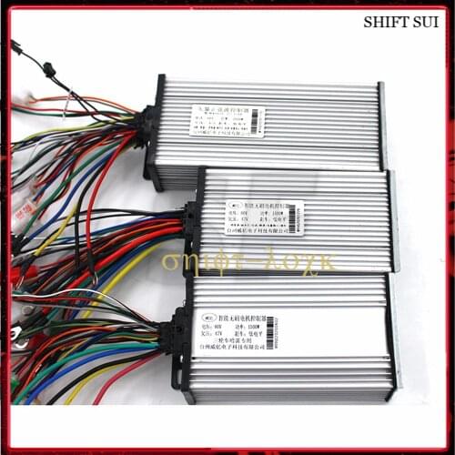 Free Shipping 60V1500W2000W Electric Vehicle With Three-speed Controller Tricycle Special Control For Citycoco Electric Scooter