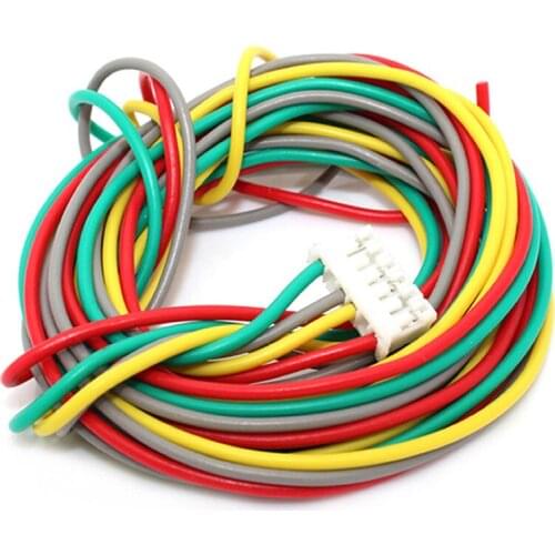 Stepper Motor 6pin Lead Wire 1 Meter Length Extension Cord 3D Printer Parts