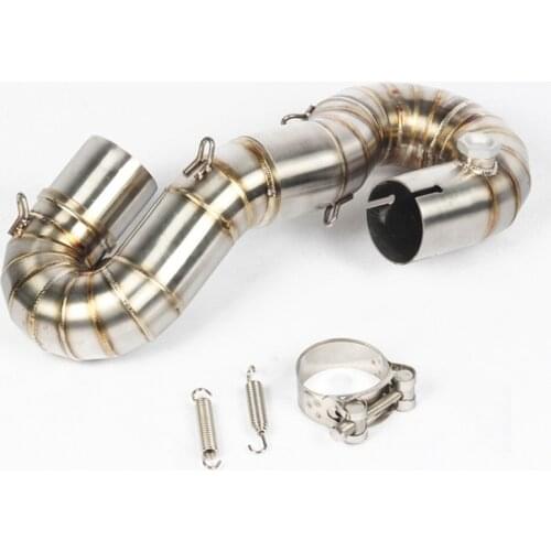 For honda cbr1000 motorcycle exhaust pipe mid link motocross stainless steel cbr1000rr 2008-2016 year