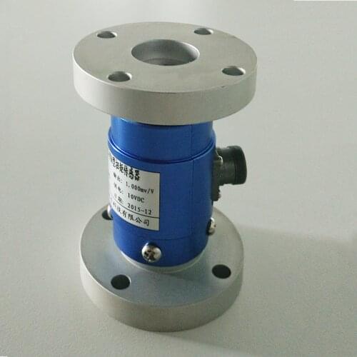 High Precision Dual Flange Static Torque Sensor / Viscosity Torque Gauge / Torque Wrench Torque Sensor 0-100NM