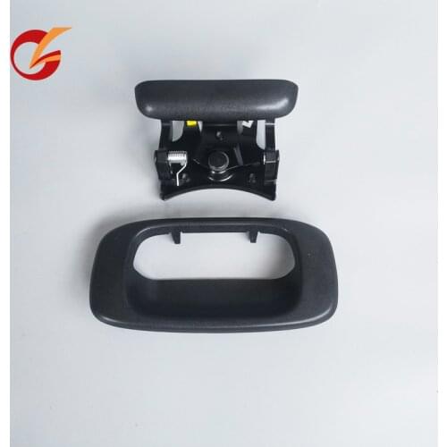 Use for Chevy Silverado GMC Sierra Rear Back Latch Tail Gate Tailgate Handle Black 99-07